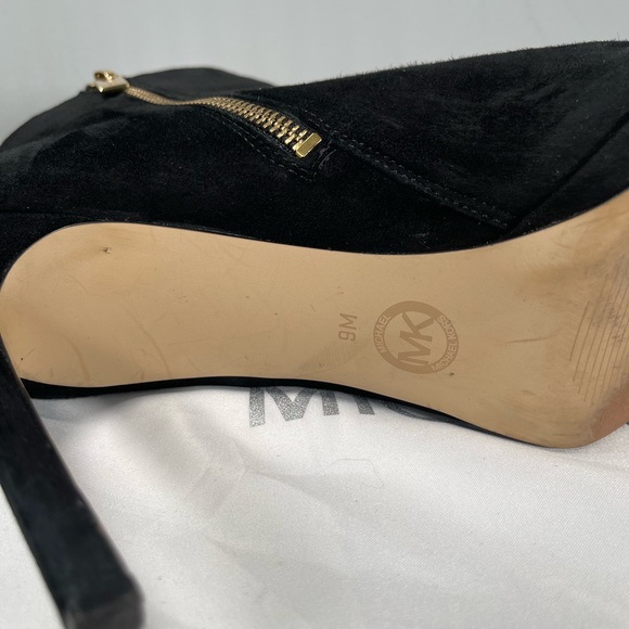 .MICHAEL KORS Suede Stiletto Ankle Boots - Picture 8 of 12